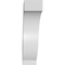Ekena Millwork 3-in. W x 12-in. D x 12-in. H Baker Architectural Grade PVC Knee Brace BRCP03X12X12BKR - alternate 3